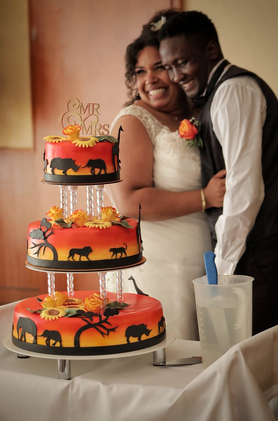 Safari Hochzeitstorte