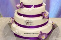 Hochzeitstorte 37a, Detailansicht von vorheriger Torte Nr. 37